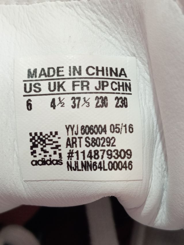 Adidas Stan Smith bianco 37 1/3