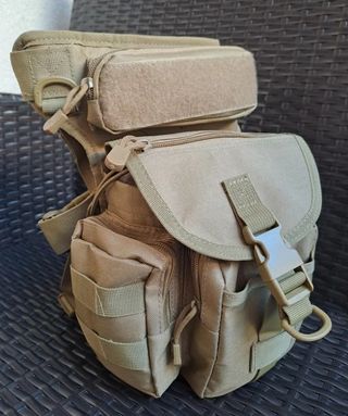 Riñonera Militar De Pierna ajustable - Moto Viaje