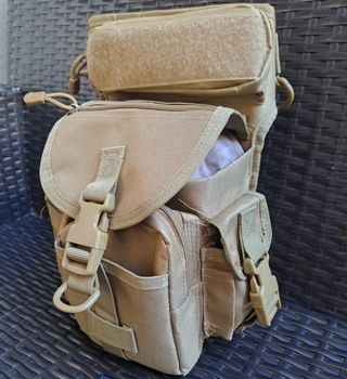 Riñonera Militar De Pierna ajustable - Moto Viaje