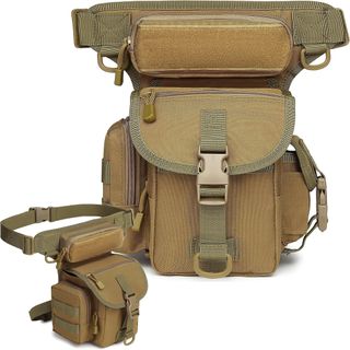 Riñonera Militar De Pierna ajustable - Moto Viaje