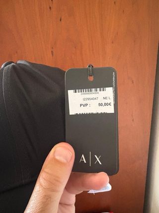 Gorro Armani Exchange negro