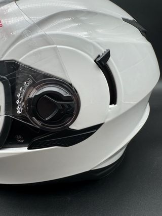 Casco Moto Integral ARMOR Helmets Shiny White, L