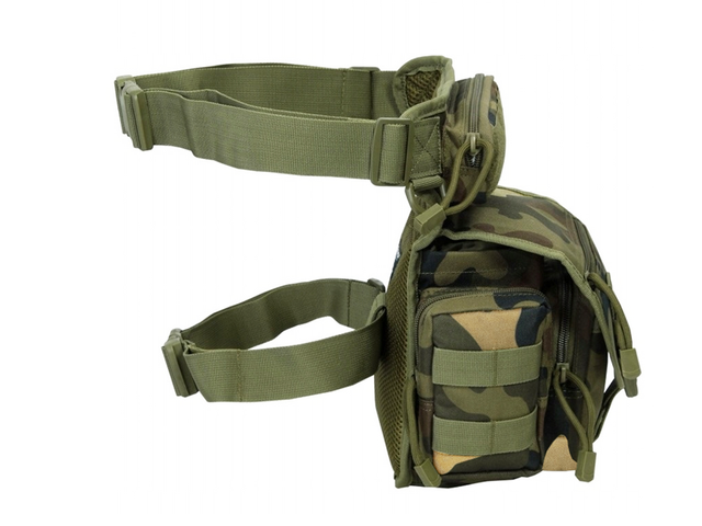 Riñonera Tactica Militar Camuflaje Para moto viaje