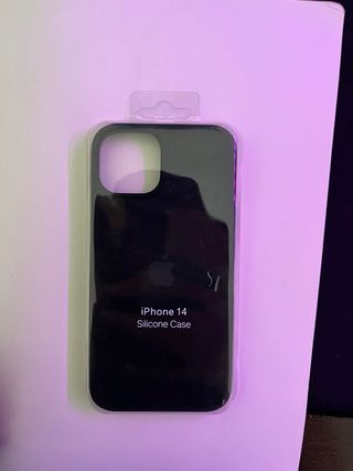 Custodia silicone nera iPhone 14