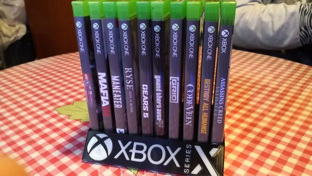 stand Expositor para 10 juegos Xbxo series x