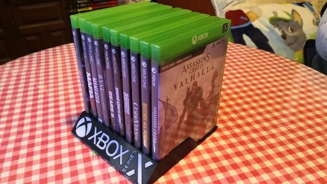 stand Expositor para 10 juegos Xbxo series x