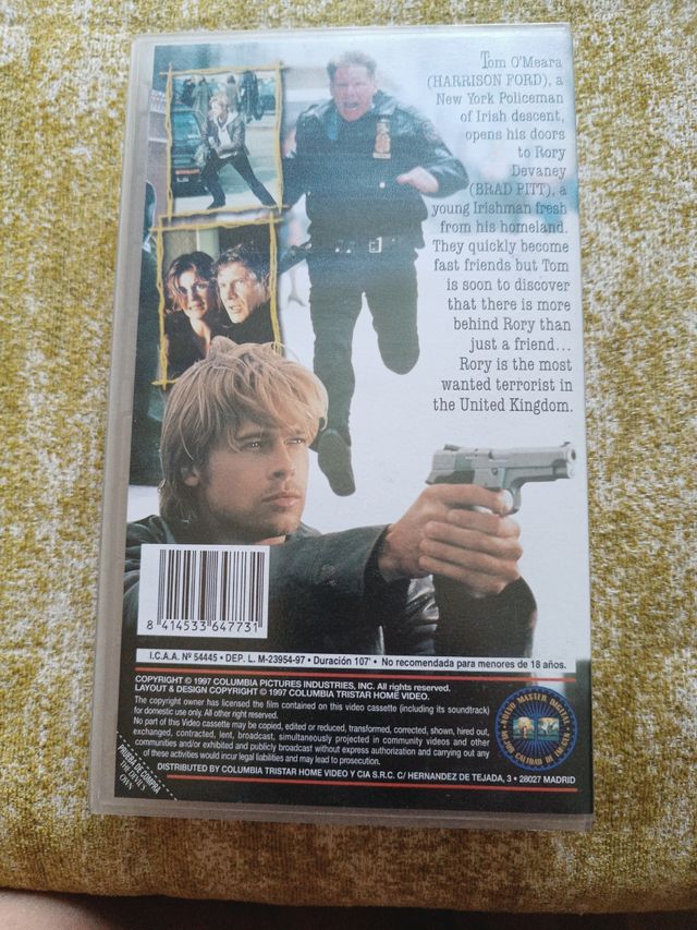 VHS The Devil's Own - Harrison Ford & Brad Pitt