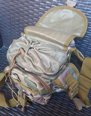 Riñonera Militar Airsoft Camuflaje Resistente 