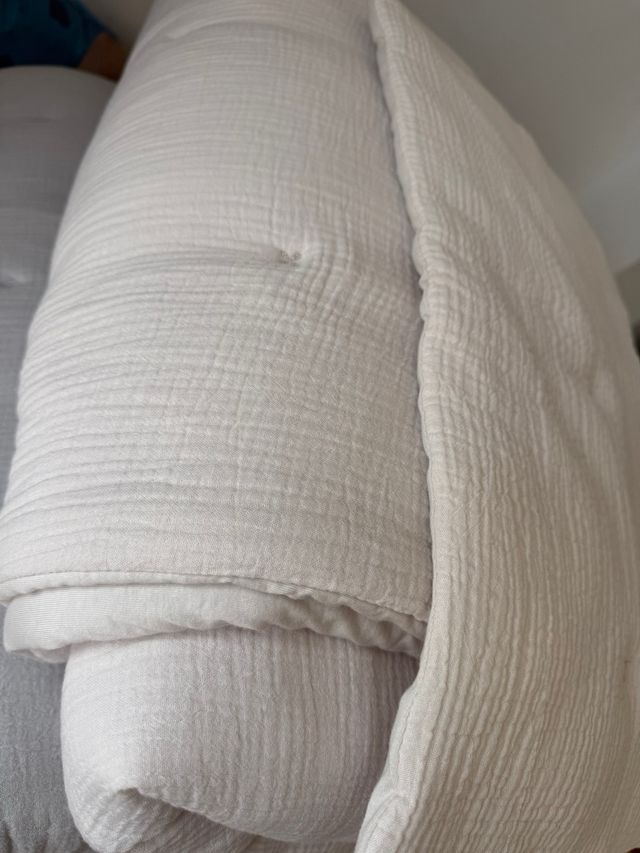 Edredón y funda cojín 
Zara Home 
