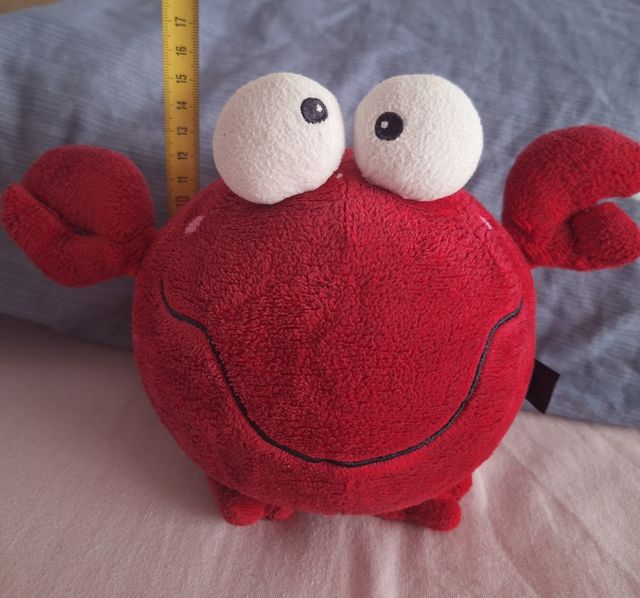 Peluche cangrejo