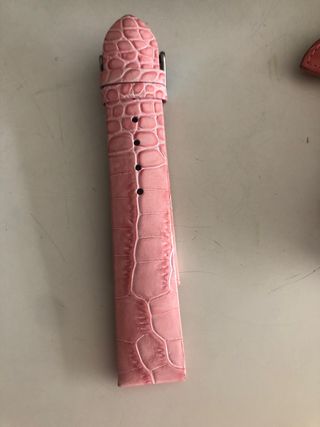 Correa reloj | Piel rosa