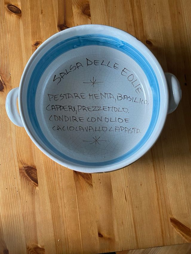 Ciotola ceramica De Simone anni '60