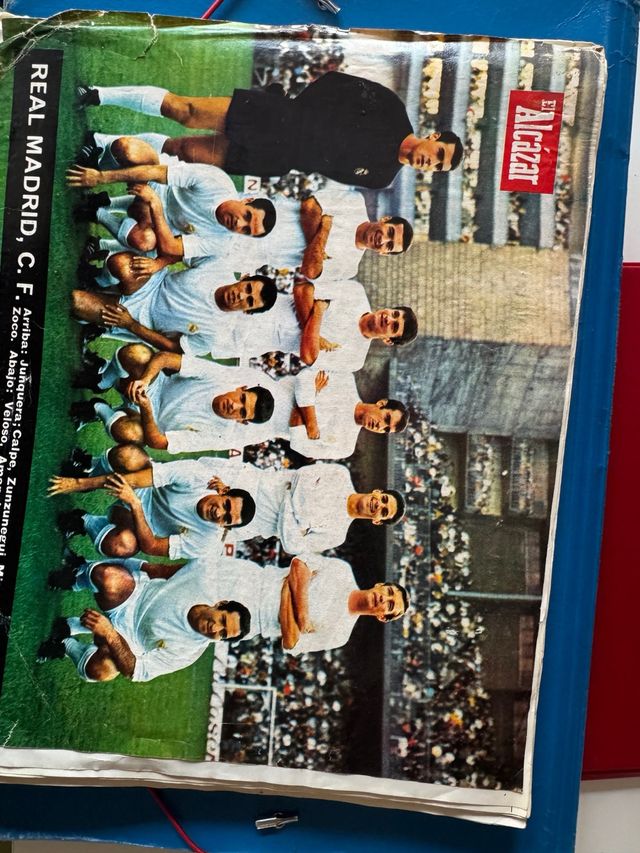 Álbum cromos fútbol El Alcazar 66/67.