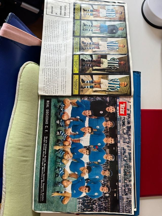 Álbum cromos fútbol El Alcazar 66/67.