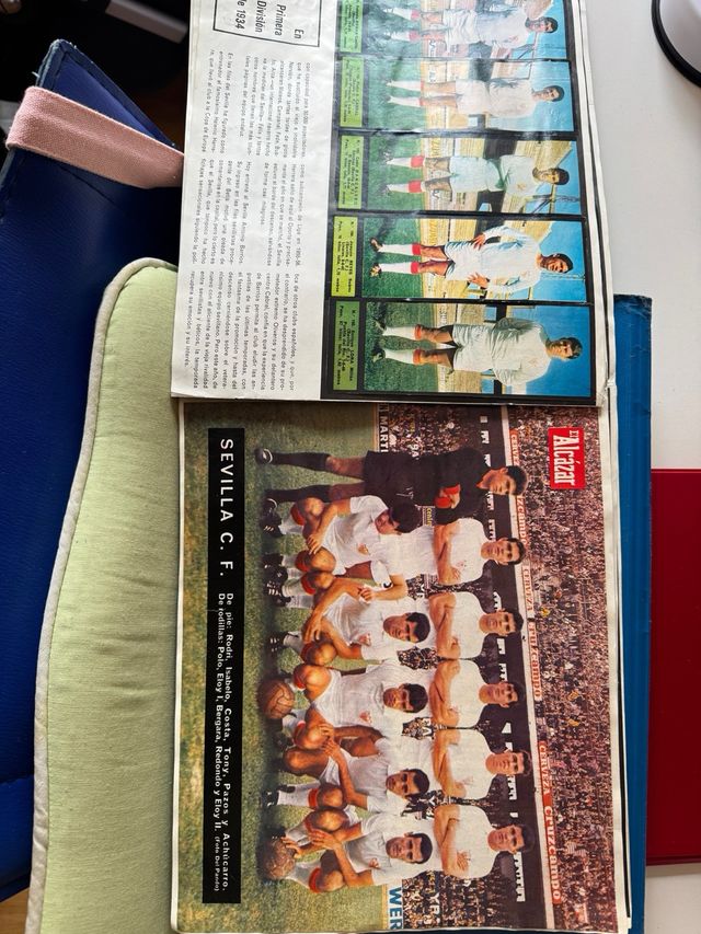 Álbum cromos fútbol El Alcazar 66/67.