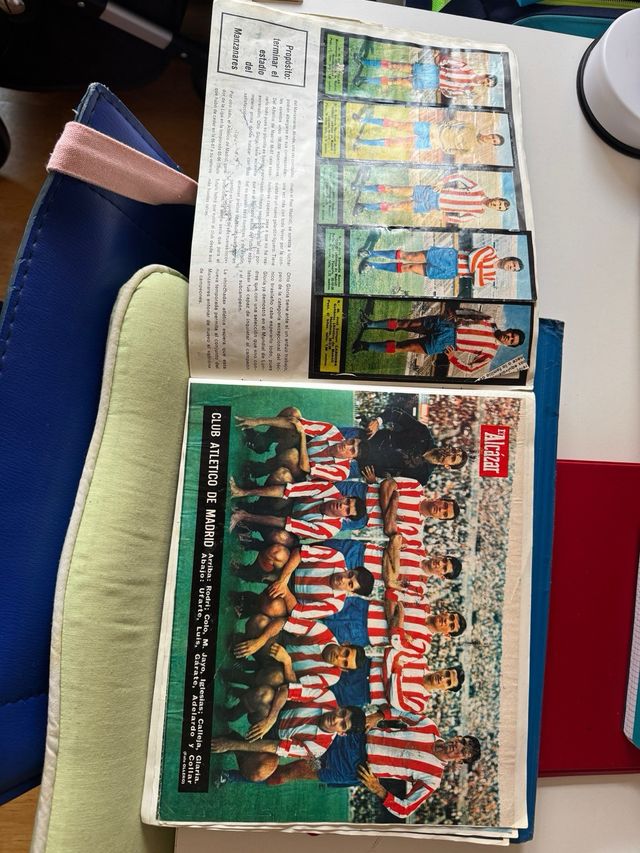 Álbum cromos fútbol El Alcazar 66/67.