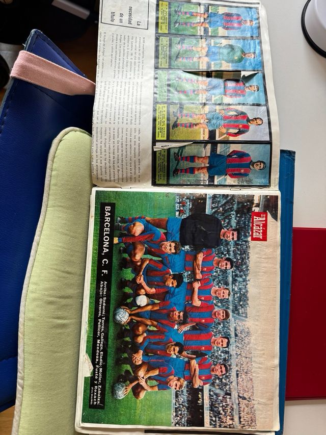 Álbum cromos fútbol El Alcazar 66/67.