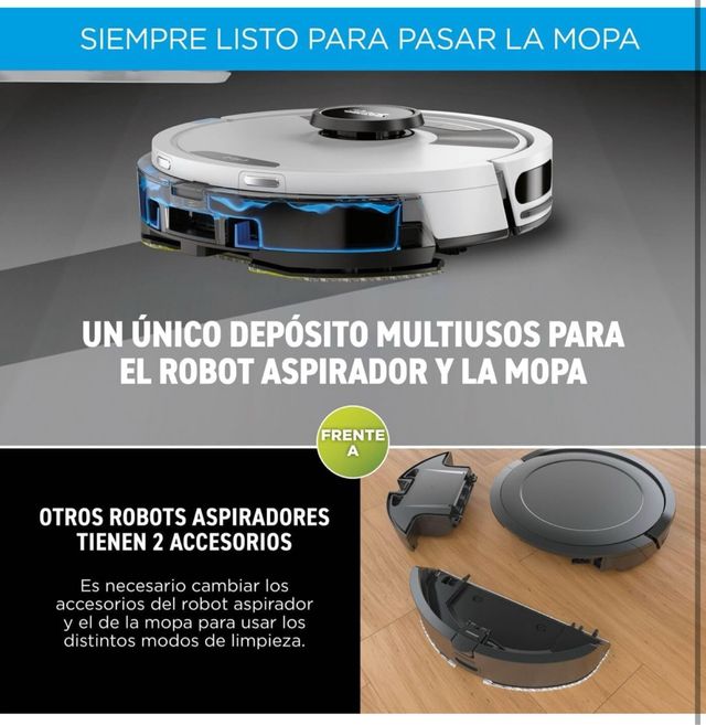 Robot Matrix Plus aspirador y mopa 2 en 1 Shark