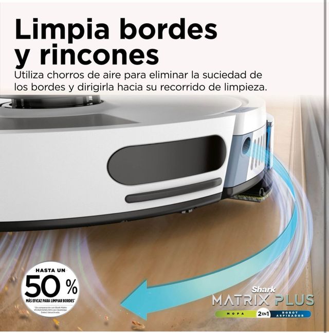Robot Matrix Plus aspirador y mopa 2 en 1 Shark