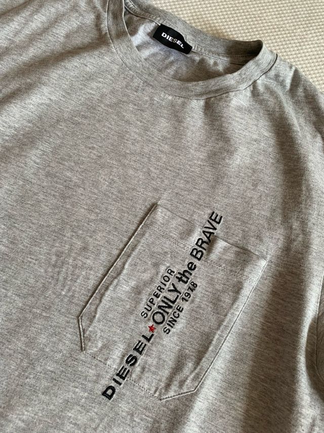 T-shirt Diesel Grigia XL