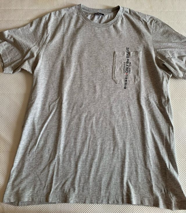 T-shirt Diesel Grigia XL