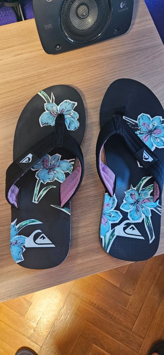Chanclas Quiksilver Molokai - Azul/Negro