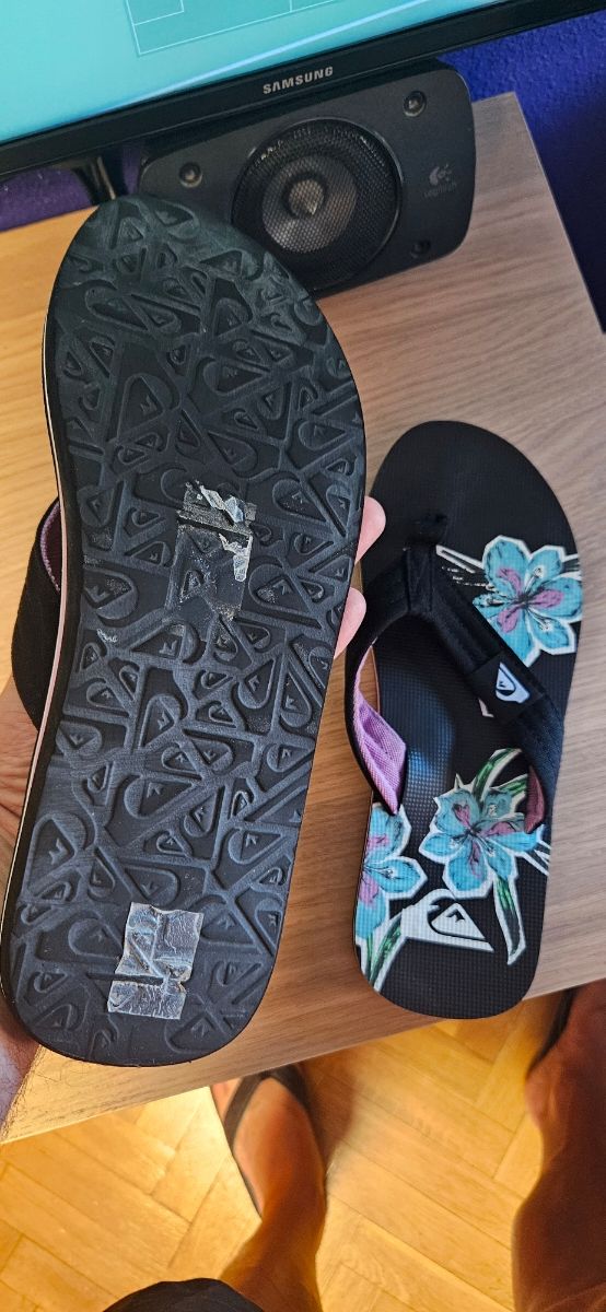 Chanclas Quiksilver Molokai - Azul/Negro