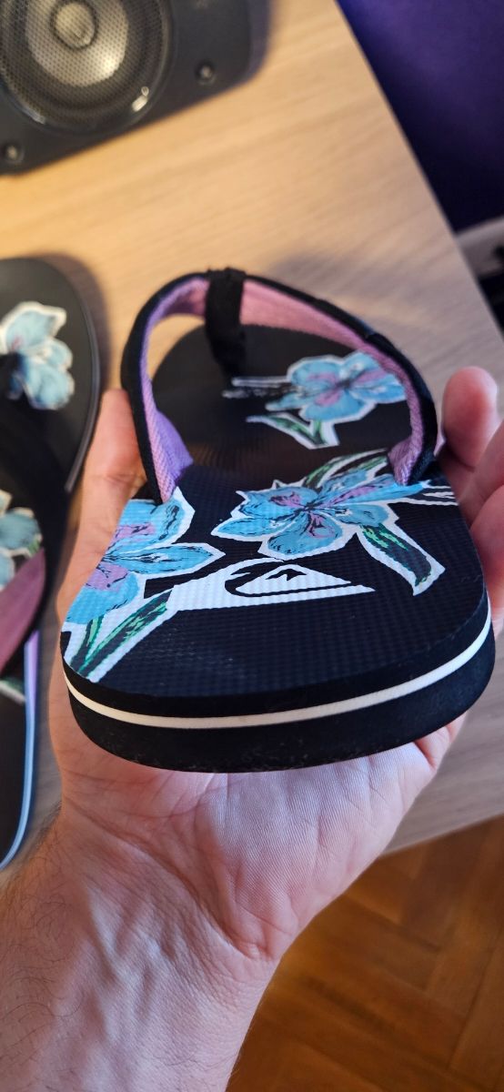 Chanclas Quiksilver Molokai - Azul/Negro