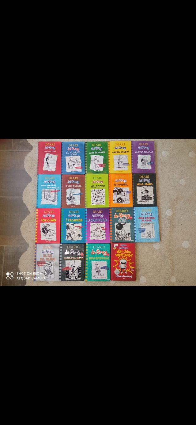Colección de libros "Diari de Greg"