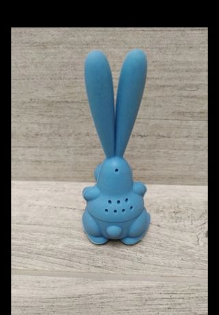 Infusore tè coniglio silicone blu