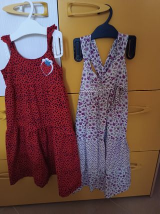 Vestitini bimba 6 anni - 2 pezzi