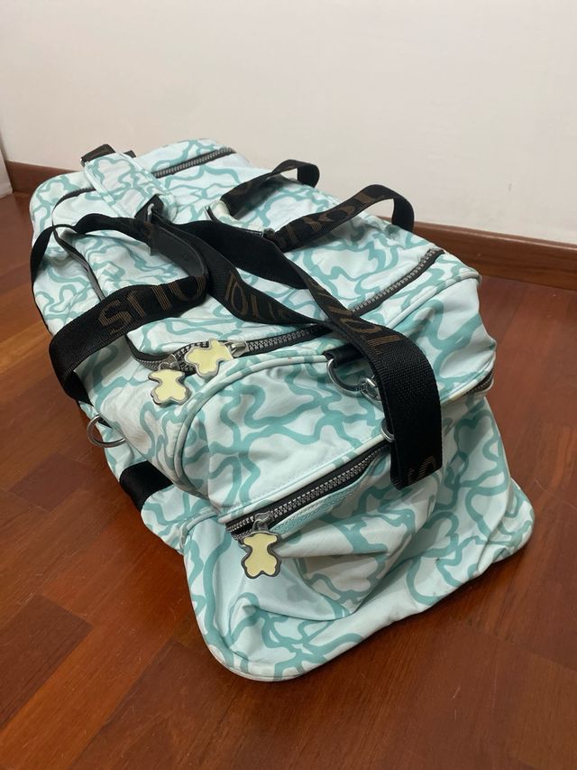 Bolsa Tous viaje - Azul y Azul cielo.