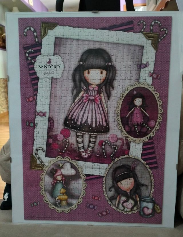 Puzzles Gorjuss  enmarcados.