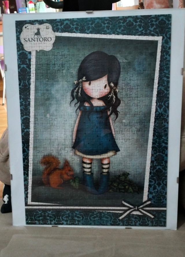 Puzzles Gorjuss  enmarcados.