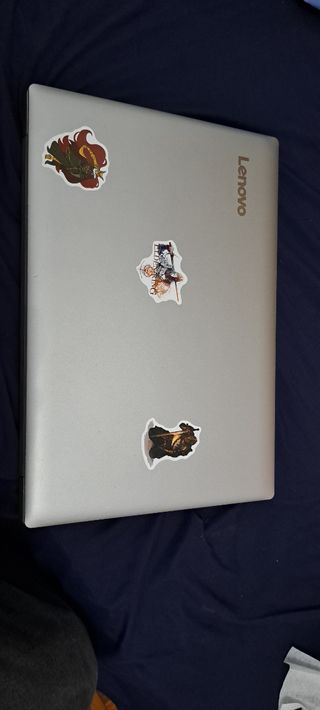 Portátil Lenovo Gris Plata