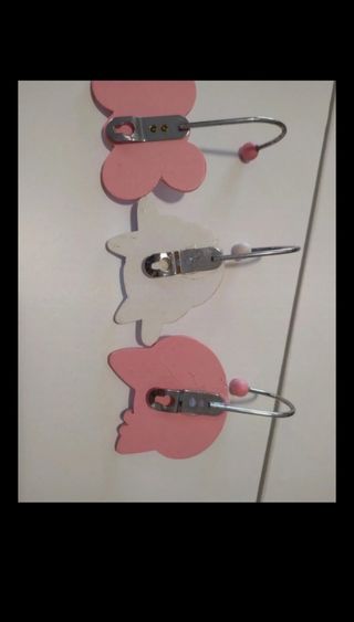 Ganci appendiabiti bimbi - 3pz