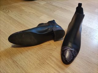 Botines Massimo Dutti negros