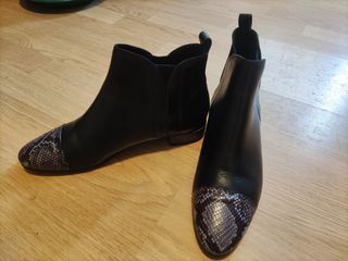 Botines Massimo Dutti negros