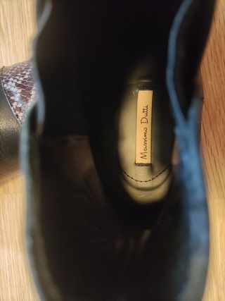 Botines Massimo Dutti negros