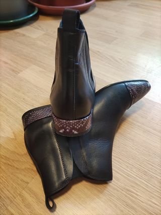 Botines Massimo Dutti negros