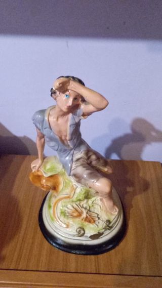 2 Figuras Decorativas Ceramica