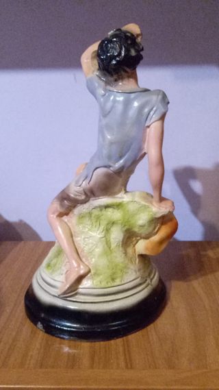 2 Figuras Decorativas Ceramica