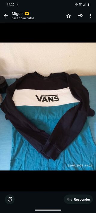 Camiseta Vans manga larga