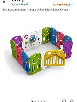 Parque Bebé Modular + Volante Infantil
