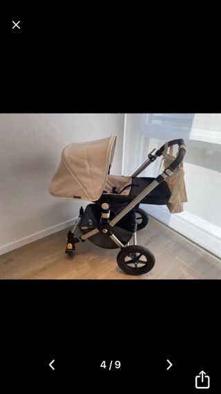 Bugaboo carrito bebé beige