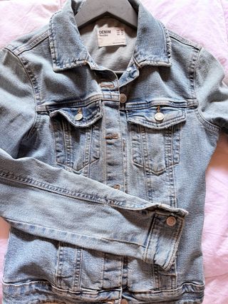Cazadora vaquera denim 