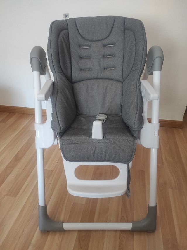 Trona Jane Mila bebé gris - Plegable