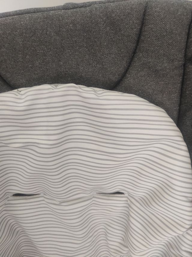 Trona Jane Mila bebé gris - Plegable