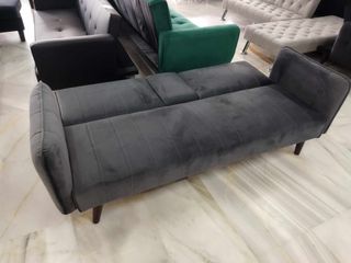 Sofá cama terciopelo 2 plazas Nuevo- Liquidamos