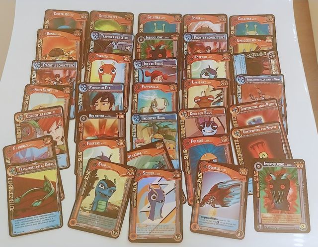 SLUGTERRA: 241 cartas para coleccionistas